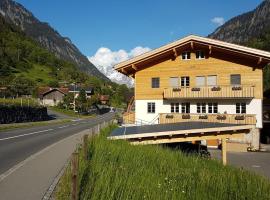 Chalet Wetterhorn, hotell i Lütschental