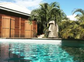 Villa Moai 974: Saint-Leu şehrinde bir otel