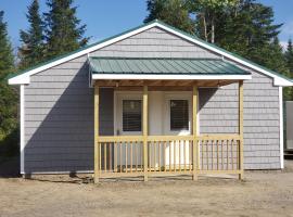 Katahdin's Shadow Lodge, campsite in Linneus