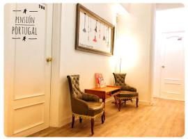 Hostal Portugal, hotell i Barcelona