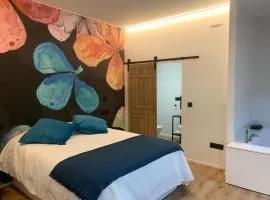 Párpados, casa con jacuzzi para dos