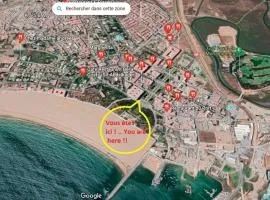 Appartement au centre de Mohammedia, à 2mn de la plage