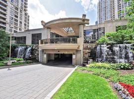 PlanURstay - Luxury 1BR Condo with City View, hotel i Mississauga