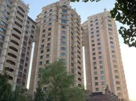 Spacious flat in Al-Farabi avenue with big rooms