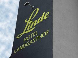 Hotel Landgasthof Linde, готель з парковкою у місті Нюртінген