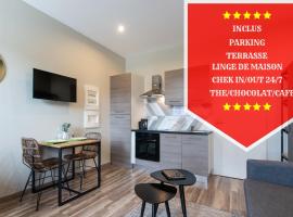 Legend- Parking privé Gratuit- Terrasse privée- Wifi - Convert - Alimentec, hotell i Bourg-en-Bresse