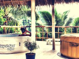 Retro Mountain Koh Phangan Lodge, hotel in Baan Khai