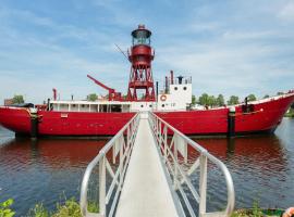 Lightship Amsterdam, boat in Amsterdam