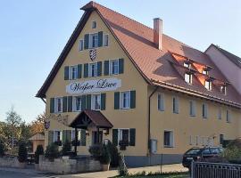 Weißer Löwe，Burgthann的飯店