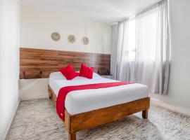 Hotel Suites Puebla: Puebla, BUAP Üniversitesi Stadyumu yakınında bir otel