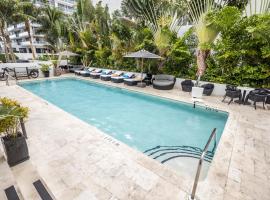 Hotel Croydon, hotelli Miami Beachillä alueella Mid-Beach