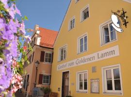 Hotel Gasthof zum Goldenen Lamm, отель в городе Харбург