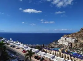 Ocean view apartment in Taurito, Mogan - Top Floor