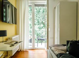 Kleines Zimmer an der TA mit Balkon (Nr.3), hotel v destinaci Hameln