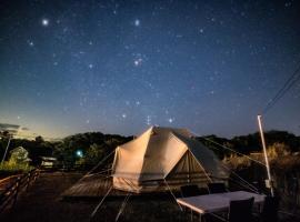 Kabuku Resort, luxury tent in Shima