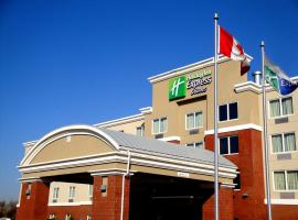 Holiday Inn Express Fort Saskatchewan, an IHG Hotel、フォート・サスカチワンのホテル