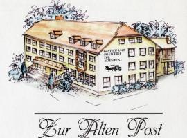 Gasthof Alte Post, cheap hotel in Bischofsmais