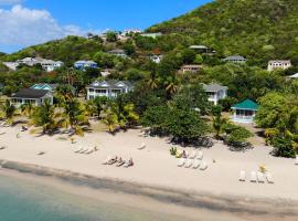 Oualie Beach Resort, hotell i Nevis