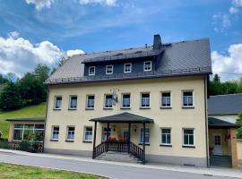 포베르샤우에 위치한 게스트하우스 Pension Weiberwirtschaft in Pobershau