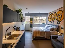 Triple A - Graffiti Homage in Psirri Square - FREE Parking!