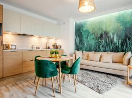 W&K Apartments - Green Suite, отель в Кошалине, рядом находится Железнодорожная станция Кошалин