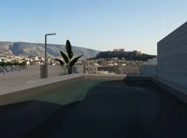 "AcroPool" Penthouse with Private Pool & Acropolis View