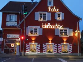 Ferienwohnung 'Alte Schmiede', poceni hotel v mestu Teningen