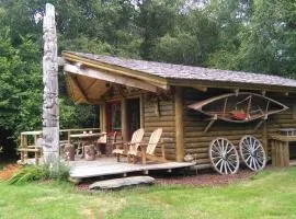 Chambre d'hôte atypique "trappeur" West little ranch