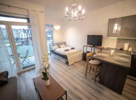 Sasadpark's new apartment in the west part of Buda, hotel near Kelenföld Train Station, Budapest