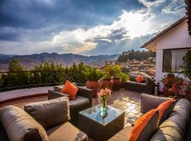 Hotel Encantada Casa Boutique Spa, hotelli kohteessa Cusco alueella Cuscon keskusta