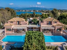 레프카다 타운에 위치한 스파 호텔 Agios Ioannis Villas