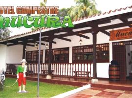 Hotel Campestre Mucura，梅爾加的飯店