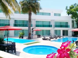 Hotel Los Cocos Chetumal、チェトゥマルにあるチェトゥマル空港 - CTMの周辺ホテル