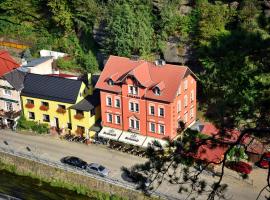 Pension-Restaurace Lugano, hotel en Hřensko