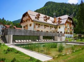 Hotel Plesnik Logarska Dolina, hotelli kohteessa Solčava