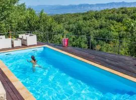 Pet Friendly Home In Dobrinj With House Sea View