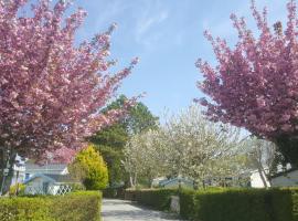 Camping Caravaning Les Cerisiers Berck sur mer, leirintäalue kohteessa Verton