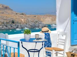 Lindos Beach Boutique Villa, hotel with jacuzzis in Lindos
