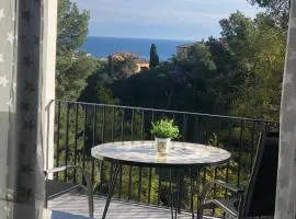 Apartments in the forest with sea view