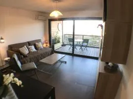 Studio standing Piscine vue mer