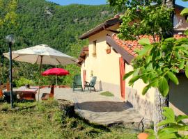 Splendid Cottage in Vergemoli with Barbecue and Garden: Fornovolasco'da bir otel