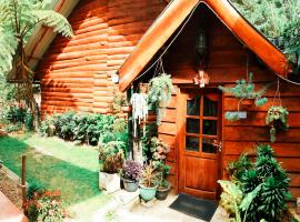 Moon Plains Forest Log, chalet à Nuwara Eliya