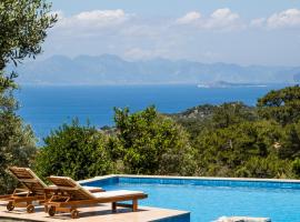 Bogazagzi Villa Sleeps 6 with Pool Air Con and WiFi, hotel in Boğazağzı