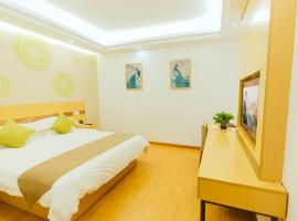GreenTree Inn Jiaxing Haining Chang'an University City Business Hotel, hotel v destinaci Haining