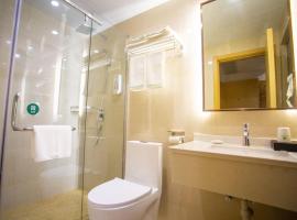 GreenTree Inn Fuyang Yingquan District Lanshan Road Linyi Mall Express Hotel, hotel ve Fuyangu