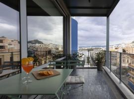 Athens BlueBuilding, מלון ליד אצטדיון פאנאתינאיקו, אתונה
