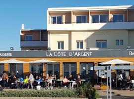 Hotel Cote d'Argent, hotel v mestu Lacanau-Océan