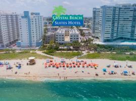 Crystal Beach Suites Miami Oceanfront Hotel, hotel in North Beach, Miami Beach