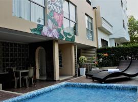 Color House Santa Marta、サンタ・マルタのホテル