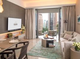 Fraser Residence Orchard Singapore, hotel con bañera de hidromasaje en Singapur